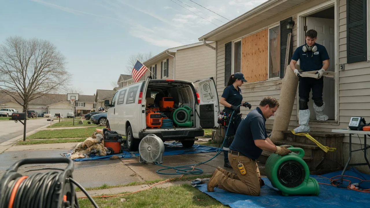 Water Damage Restoration in Caney, OK near me